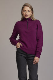 Ridge Possum Merino Funnel Neck Jumper